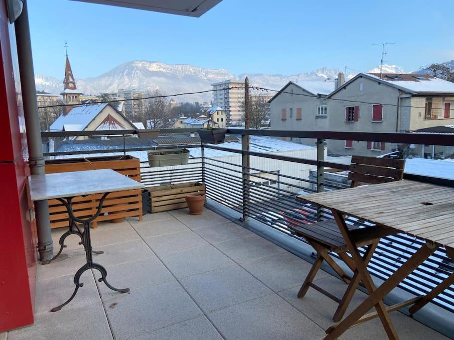 La Parenthese - Annecy- Grande Terrasse - Chambre - Garage Ngoại thất bức ảnh